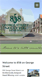 Mobile Screenshot of 858georgestreetmotel.co.nz